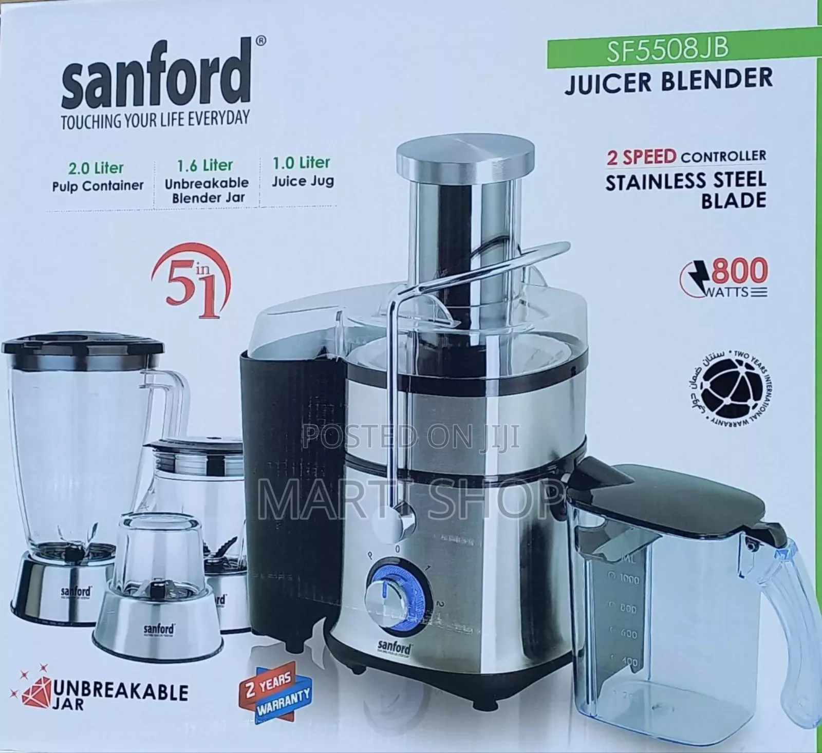 Sanford 5 in 1 Juicer