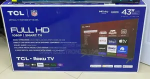 ☆Tcl 43" 1080p(Full Hd) Smart Tv ■Free Delivery ■5 Year Warranty