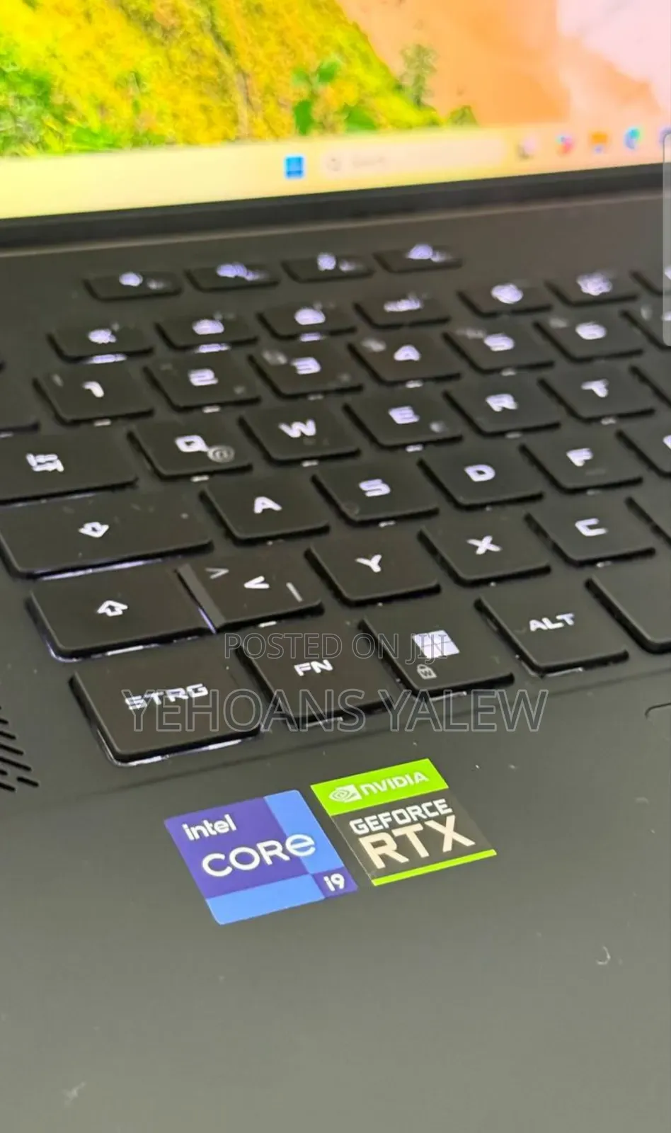 New Laptop Asus ROG Zephyrus M16 GU603HR 16GB Intel Core I9 SSD 1T