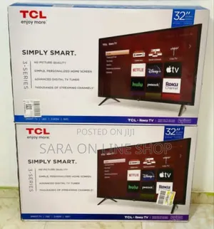 ^^Tcl 32" Smart Tv New 2025 Free Delivery 10year Warranty