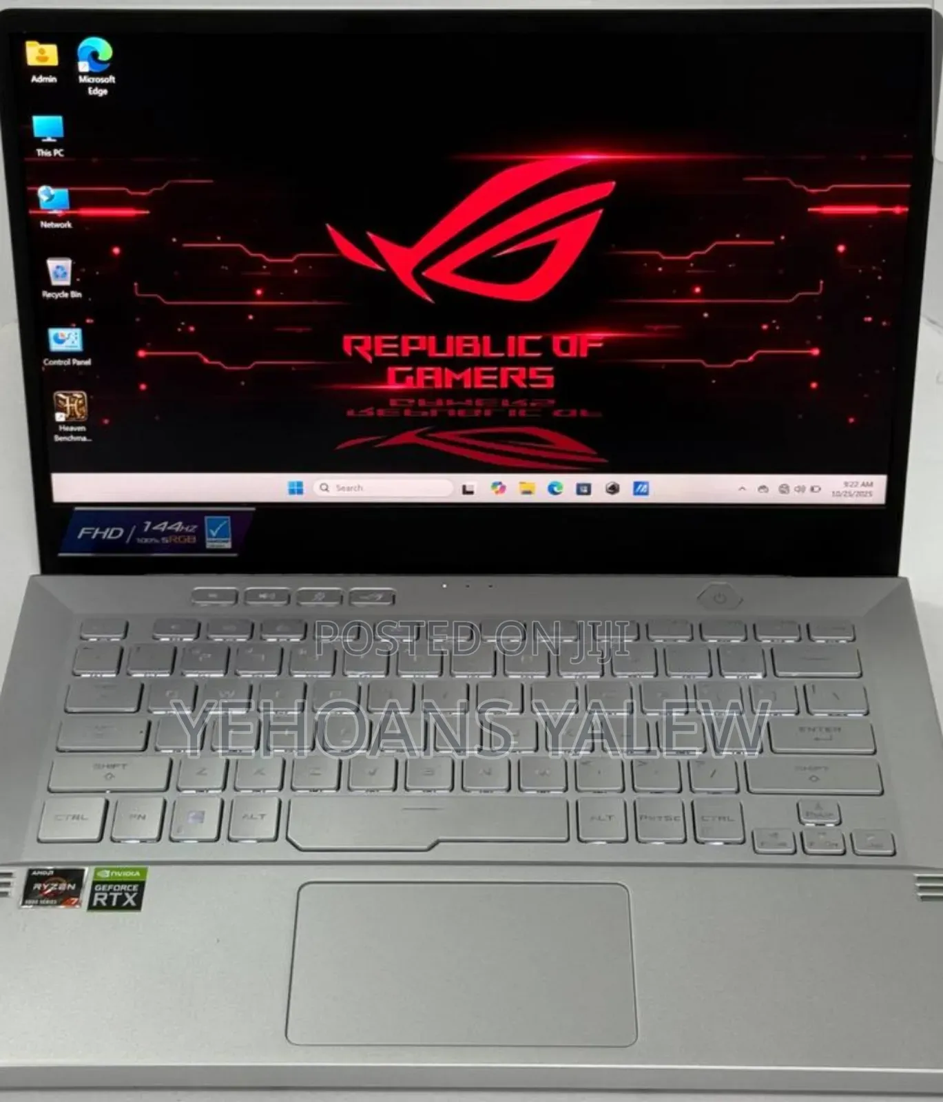 New Laptop Asus ROG Zephyrus G14 16GB AMD Ryzen 7 SSD 1T