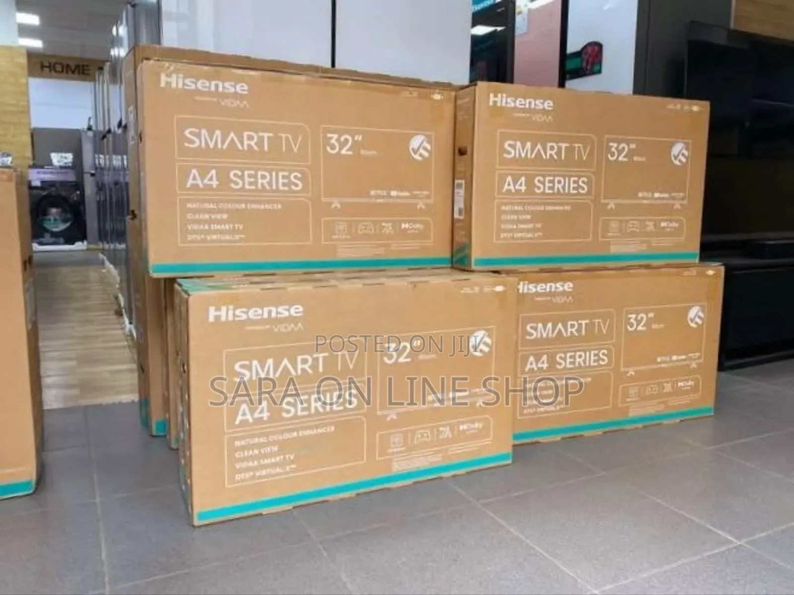 (Hisence 32" A4 Saries Tv) **10year Warranty Free Delivery