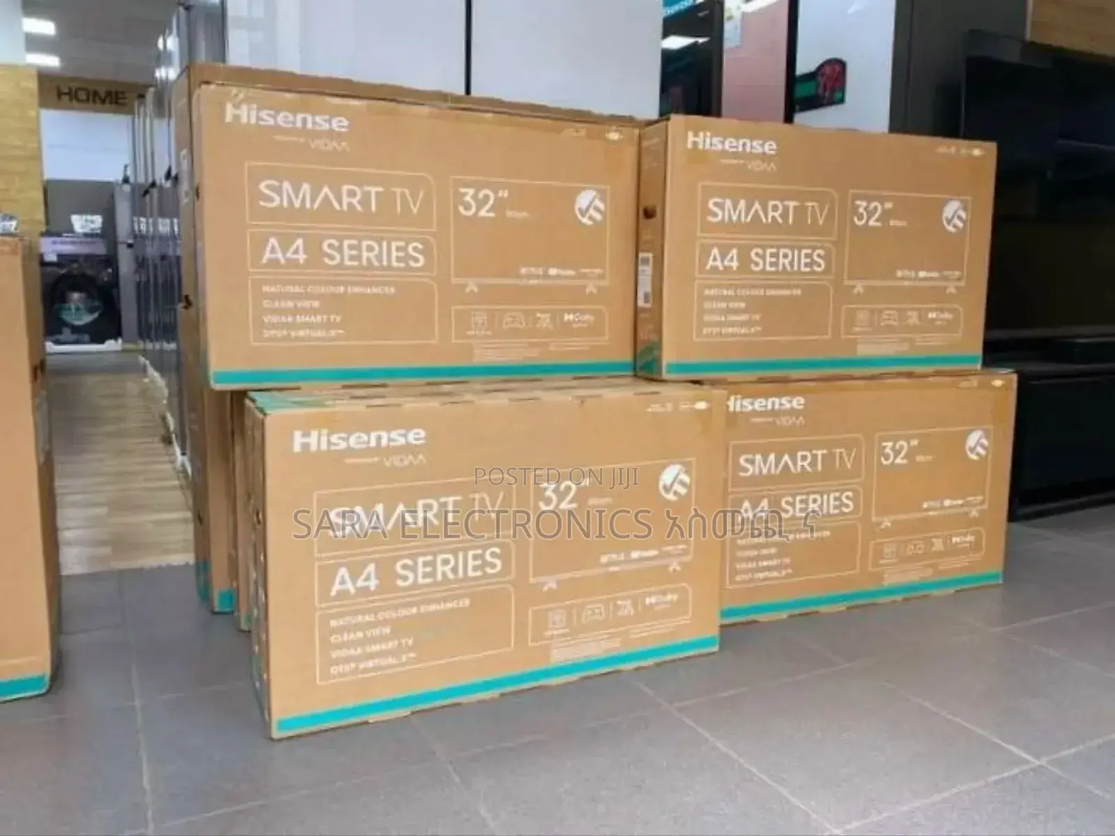 (Hisence 32" A4 Saries Tv) **10year Warranty Free Delivery