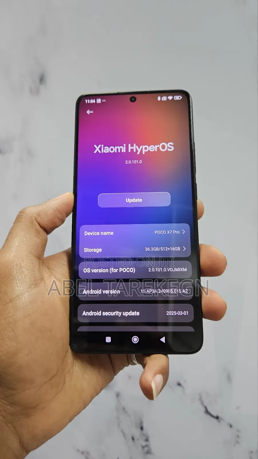 New Xiaomi Poco X7 Pro 512 GB Black