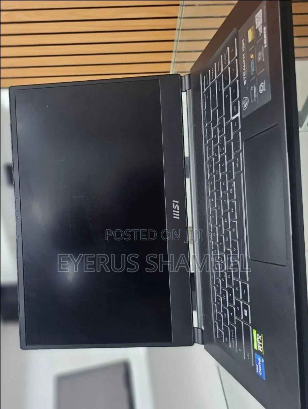 New Laptop MSI Stealth GS77 16GB Intel Core i7 SSD 1T