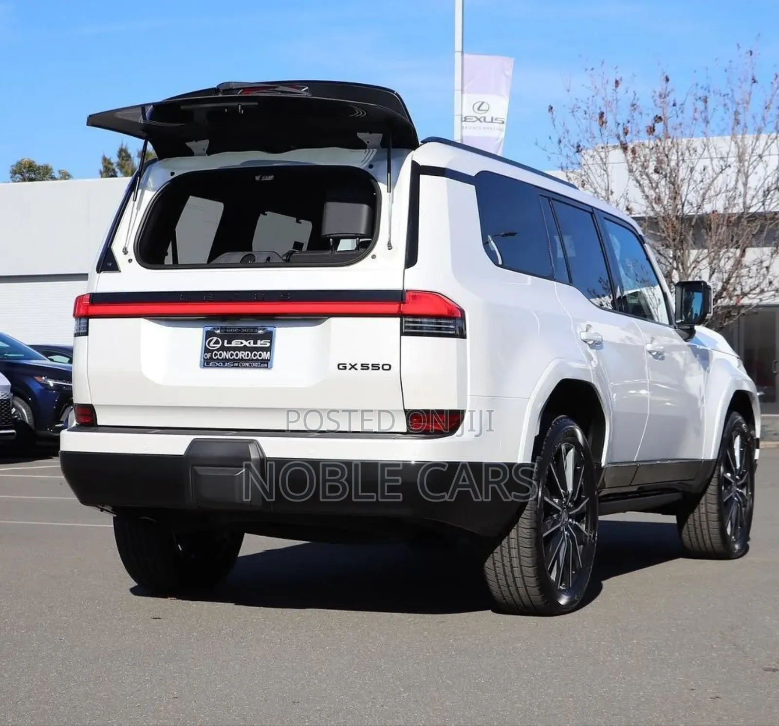New Lexus GX 550h Hybrid AWD 2024 Ivory