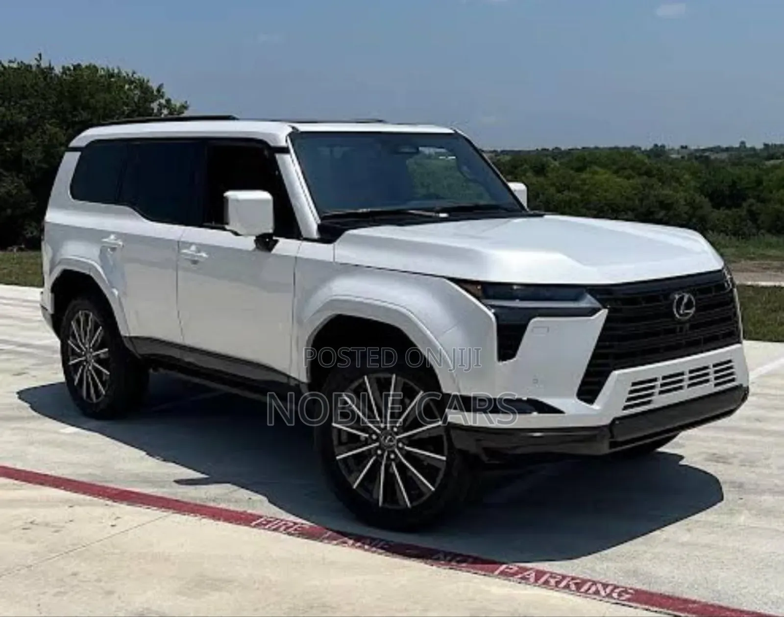 New Lexus GX 550h Hybrid AWD 2024 Ivory