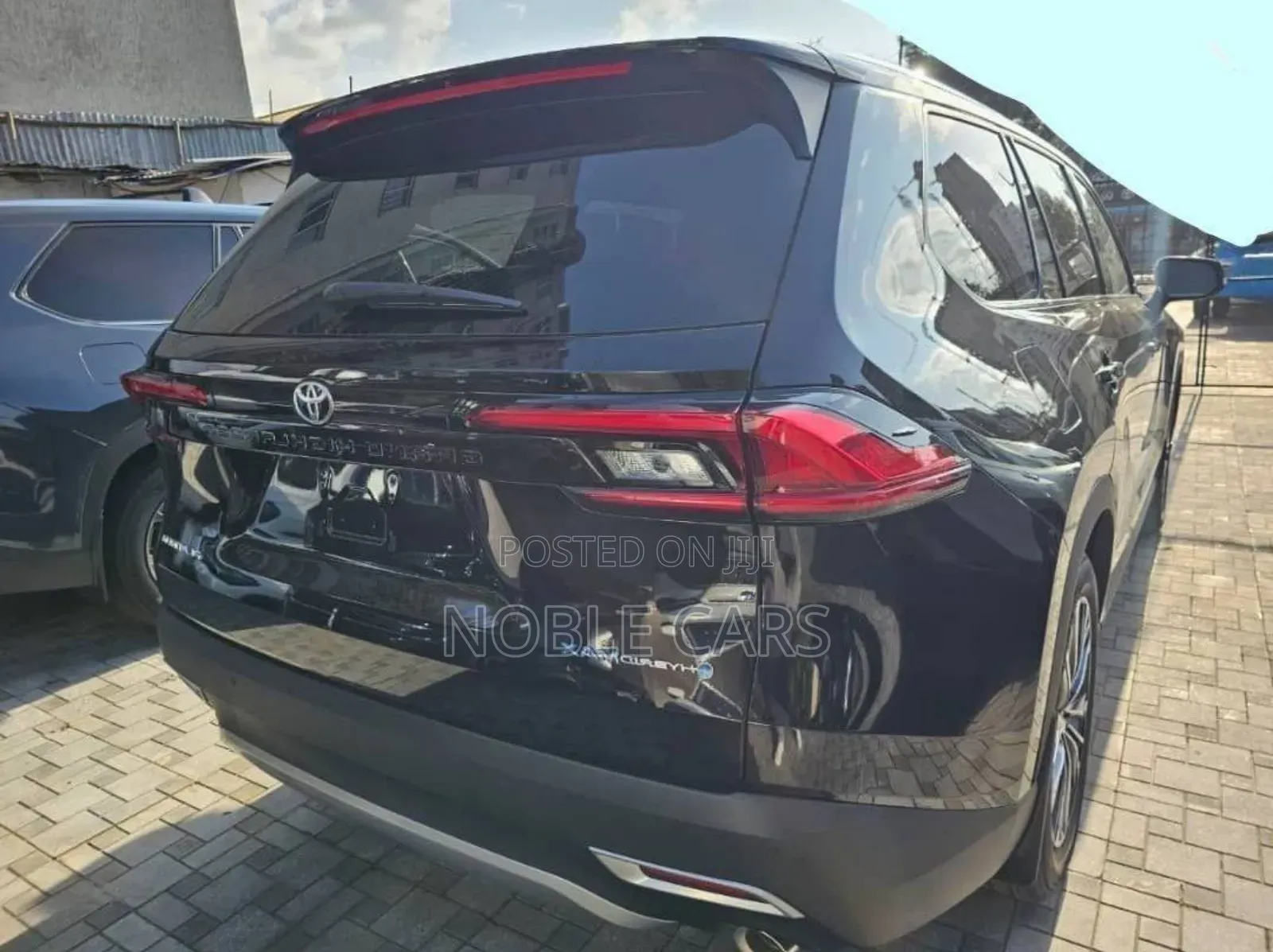 New Toyota Grand Highlander Hybrid 2025 Matt Black