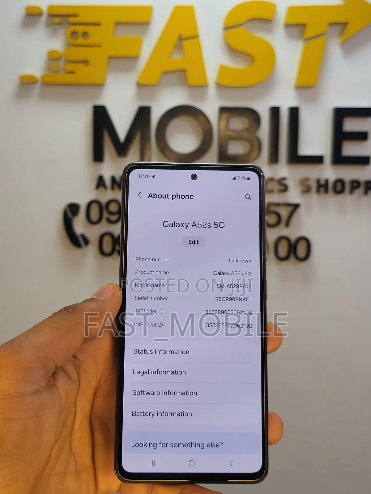 Samsung Galaxy A52s 5G 256 GB Black