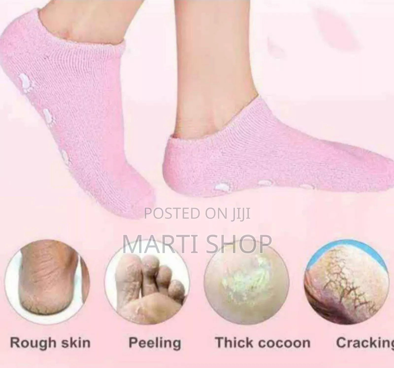 Soft Moisturizing Spa Gel Sock