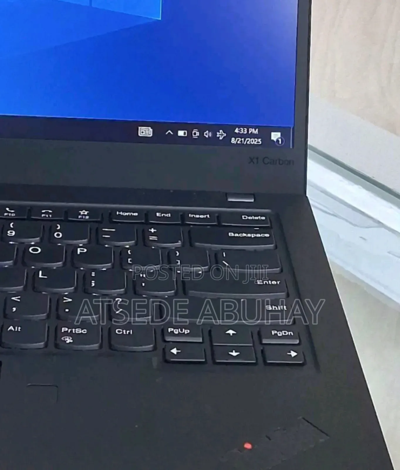 New Laptop Lenovo ThinkPad X1 Carbon 16GB Intel Core I5 SSD 512GB