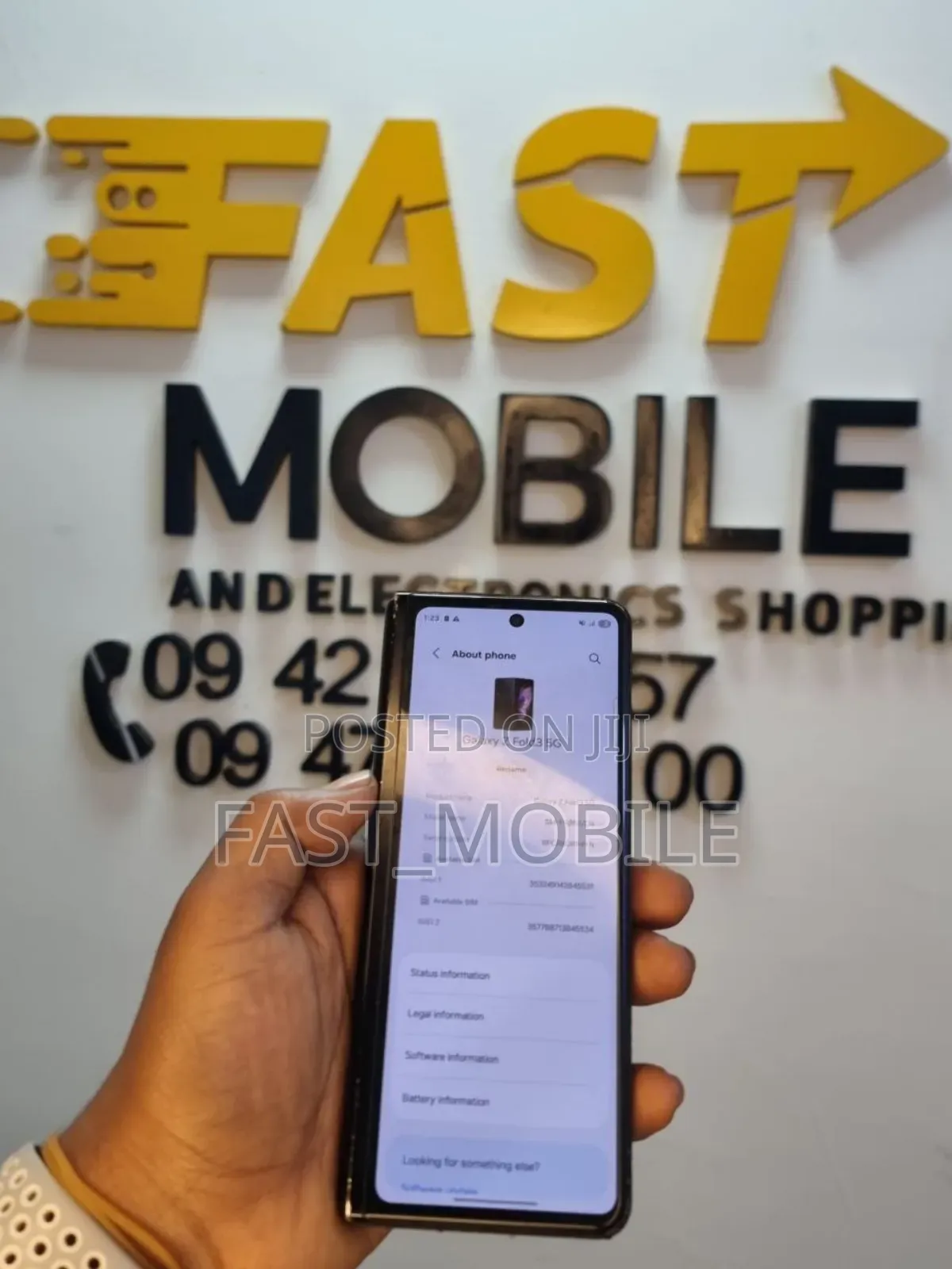 Samsung Galaxy Z Fold 3 256 GB Black