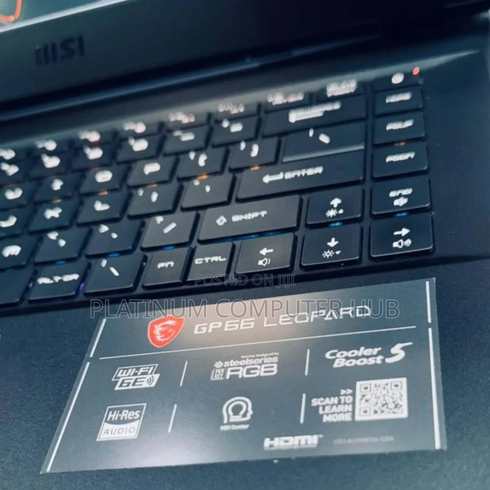 New Laptop MSI GP75 Leopard 16GB Intel Core I7 SSD 1T