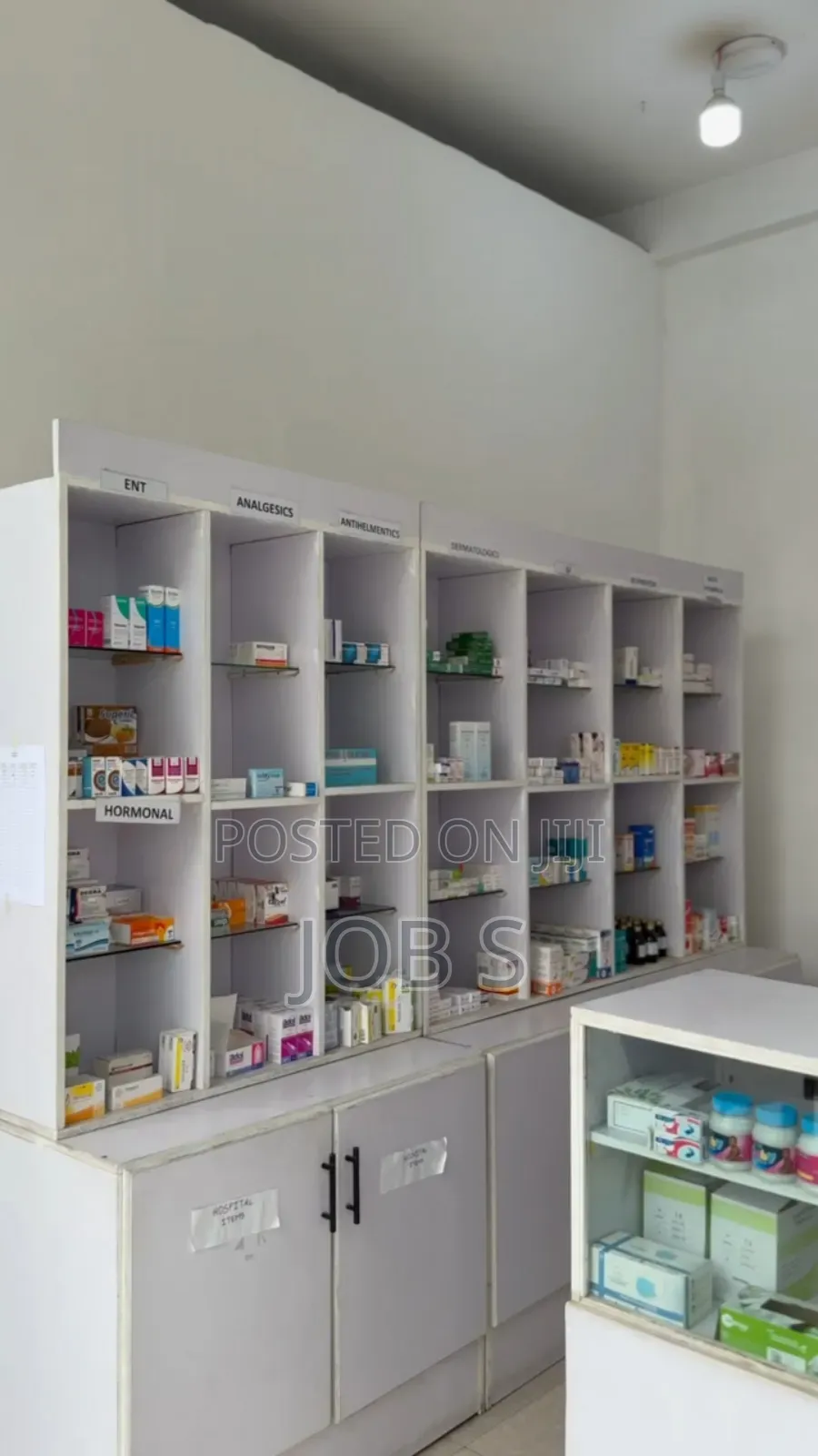Pharmacy Shelve