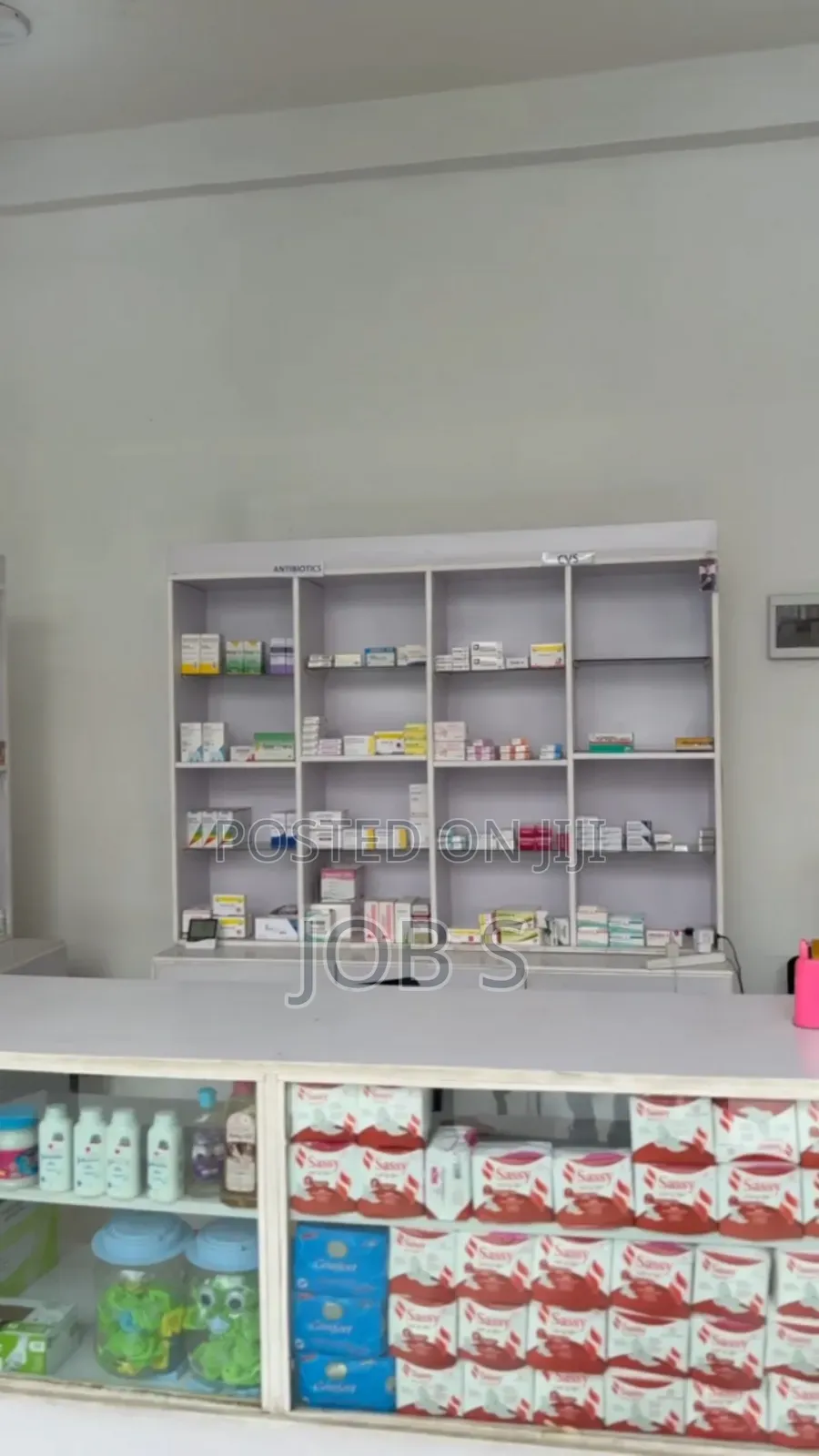 Pharmacy Shelve