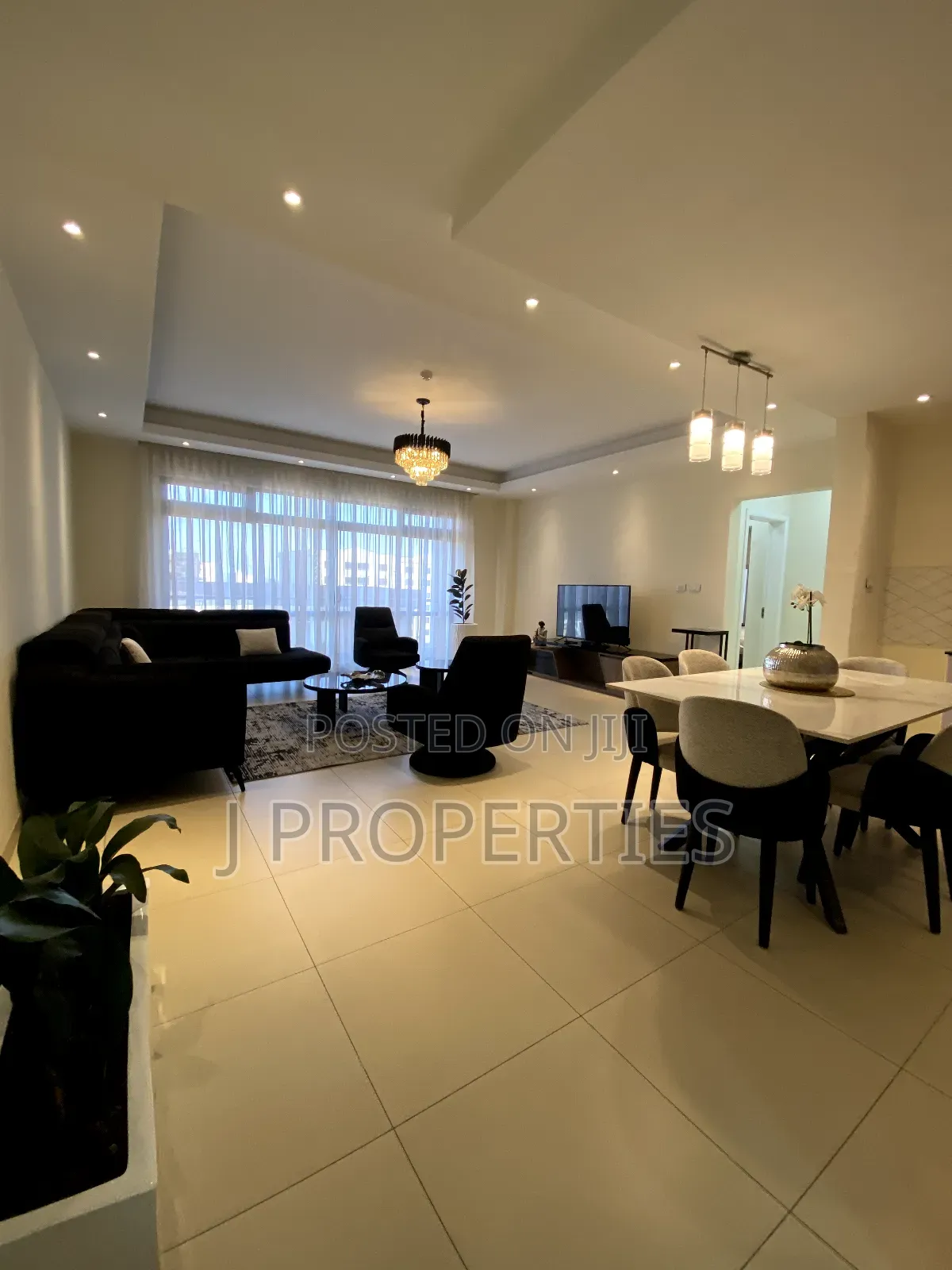 Furnished 3bdrm Apartment in Bole for rent