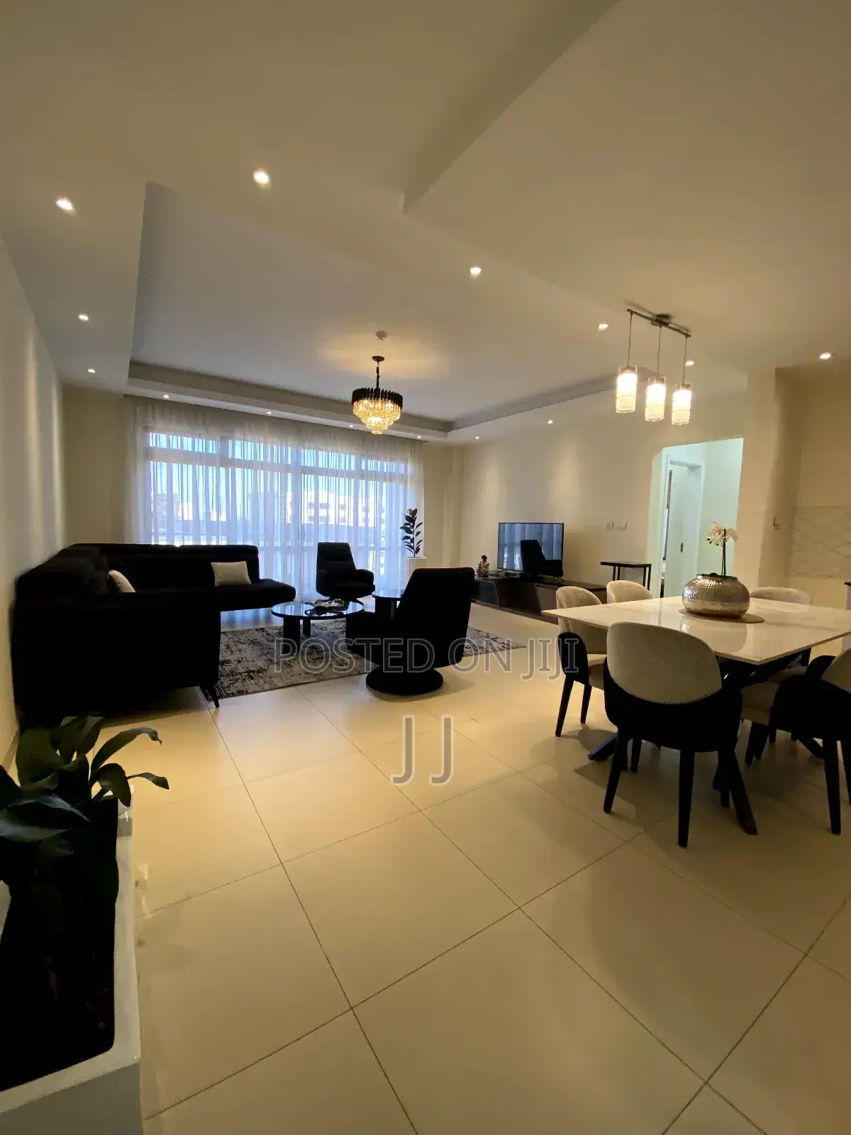 Furnished 3bdrm Apartment in Bole for rent
