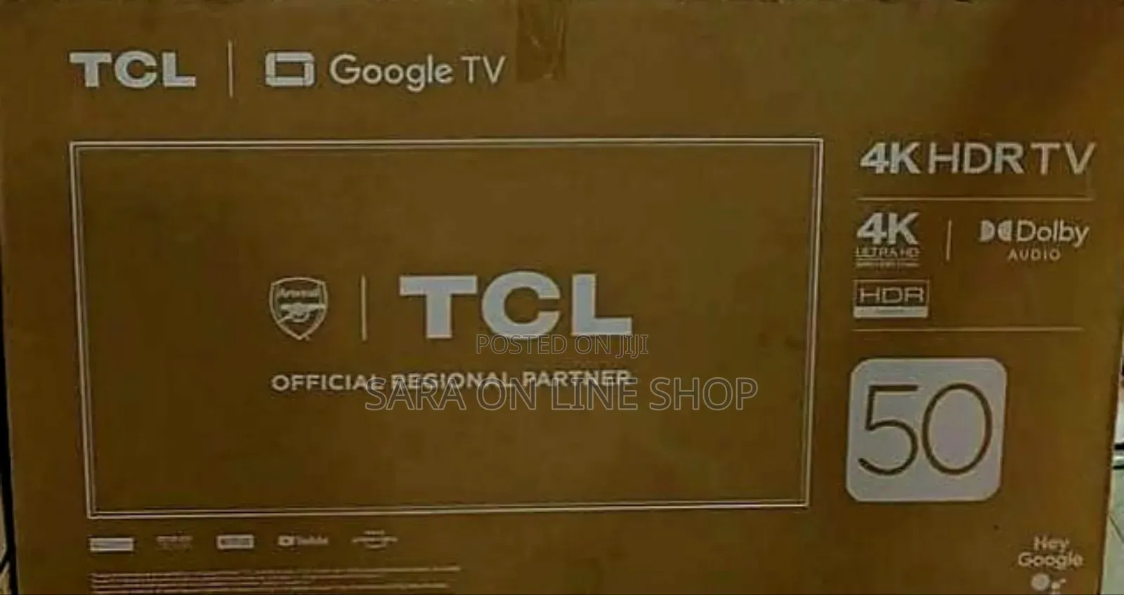 Tcl 50" Uhd Google Tv New Brand ■10years Warranty