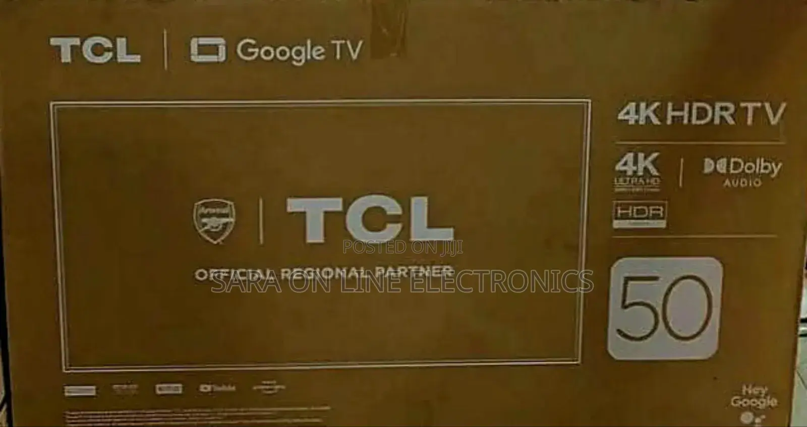 Tcl 50" Uhd Google Tv New Brand ■10years Warranty