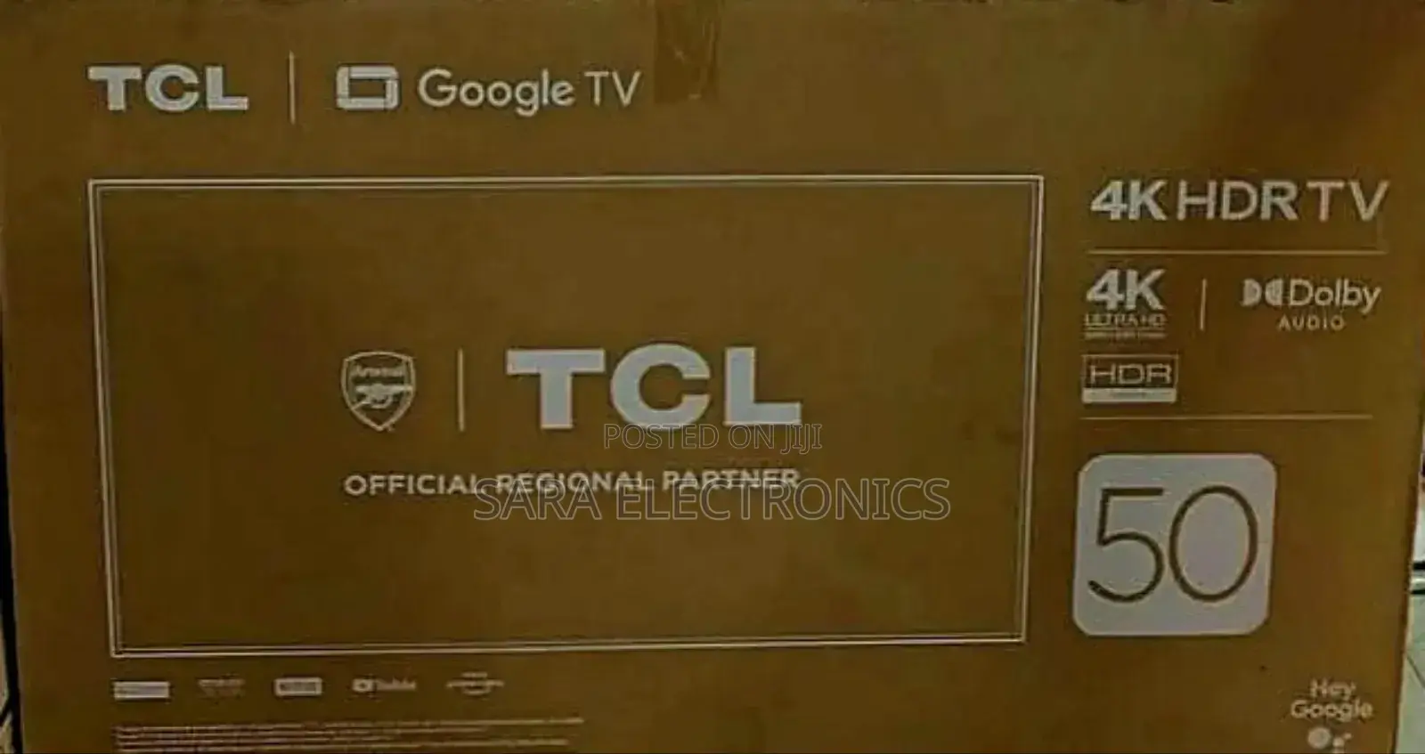 Tcl 50" Uhd Google Tv New Brand ■10years Warranty