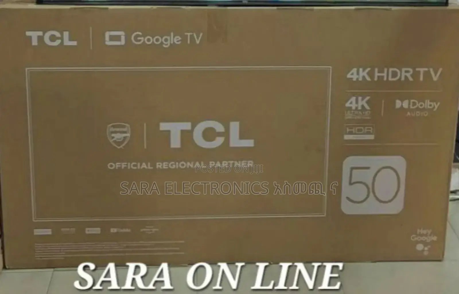 Tcl 50" Uhd Google Tv New Brand ■10years Warranty