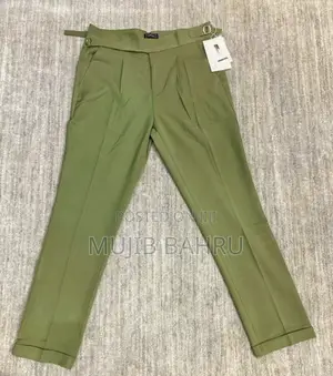 የጨርቅ ሱሪ Classic Tailored Wool Trousers