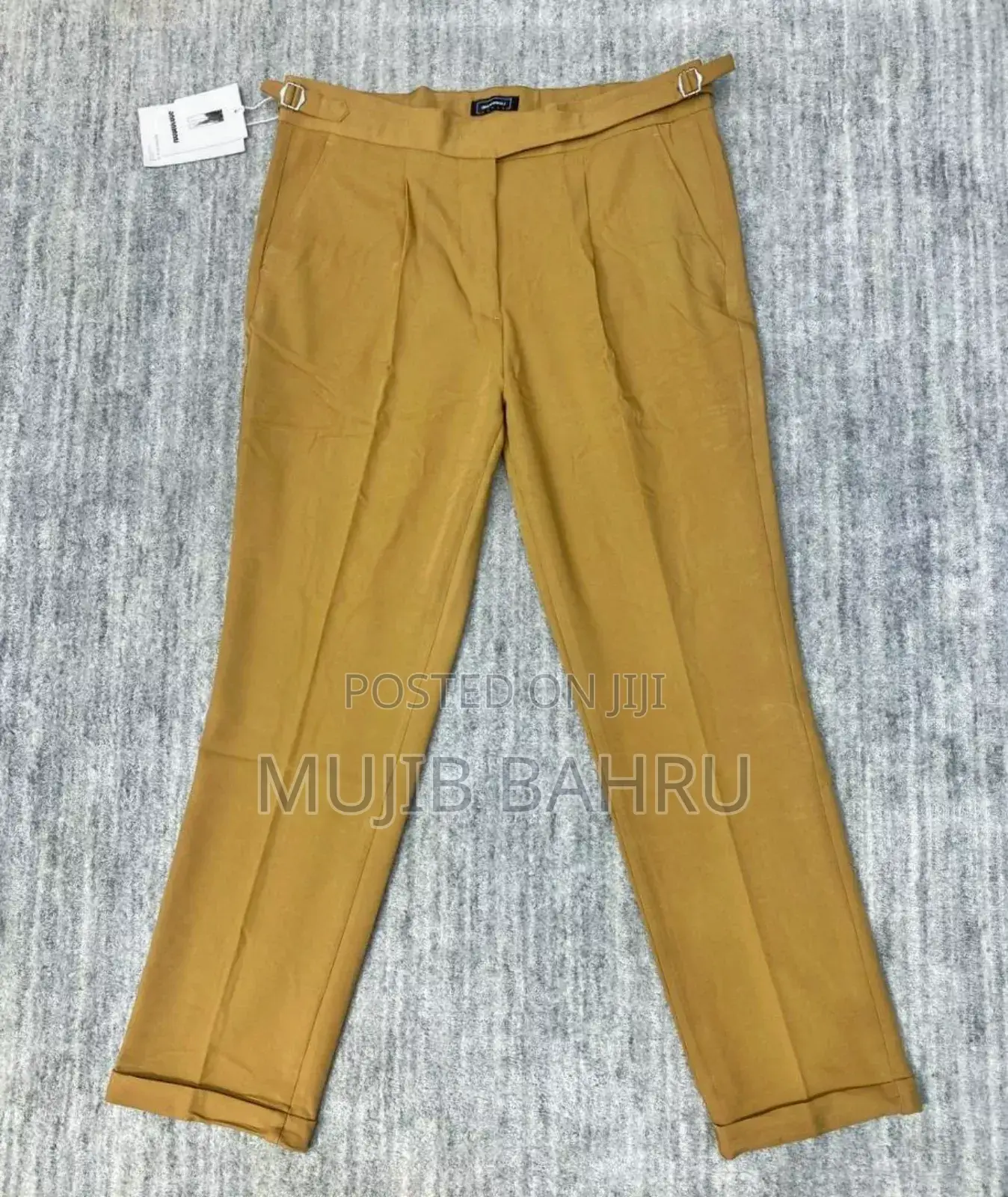 የጨርቅ ሱሪ Classic Tailored Wool Trousers