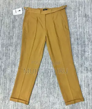 የጨርቅ ሱሪ Classic Tailored Wool Trousers