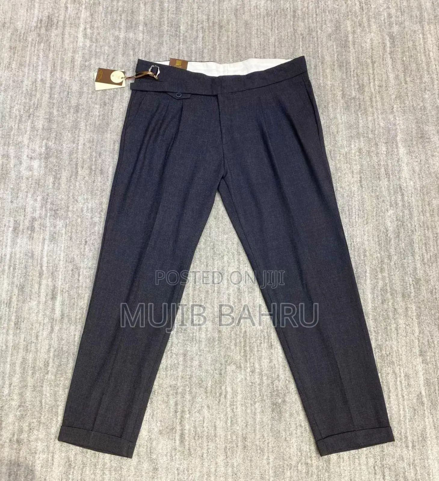 የጨርቅ ሱሪ Classic Tailored Wool Trousers