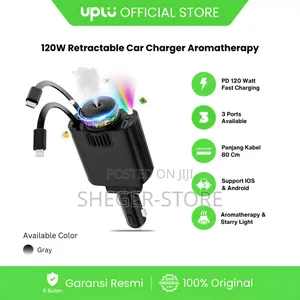 High Class Aroma Starlight Retractable Car Charger