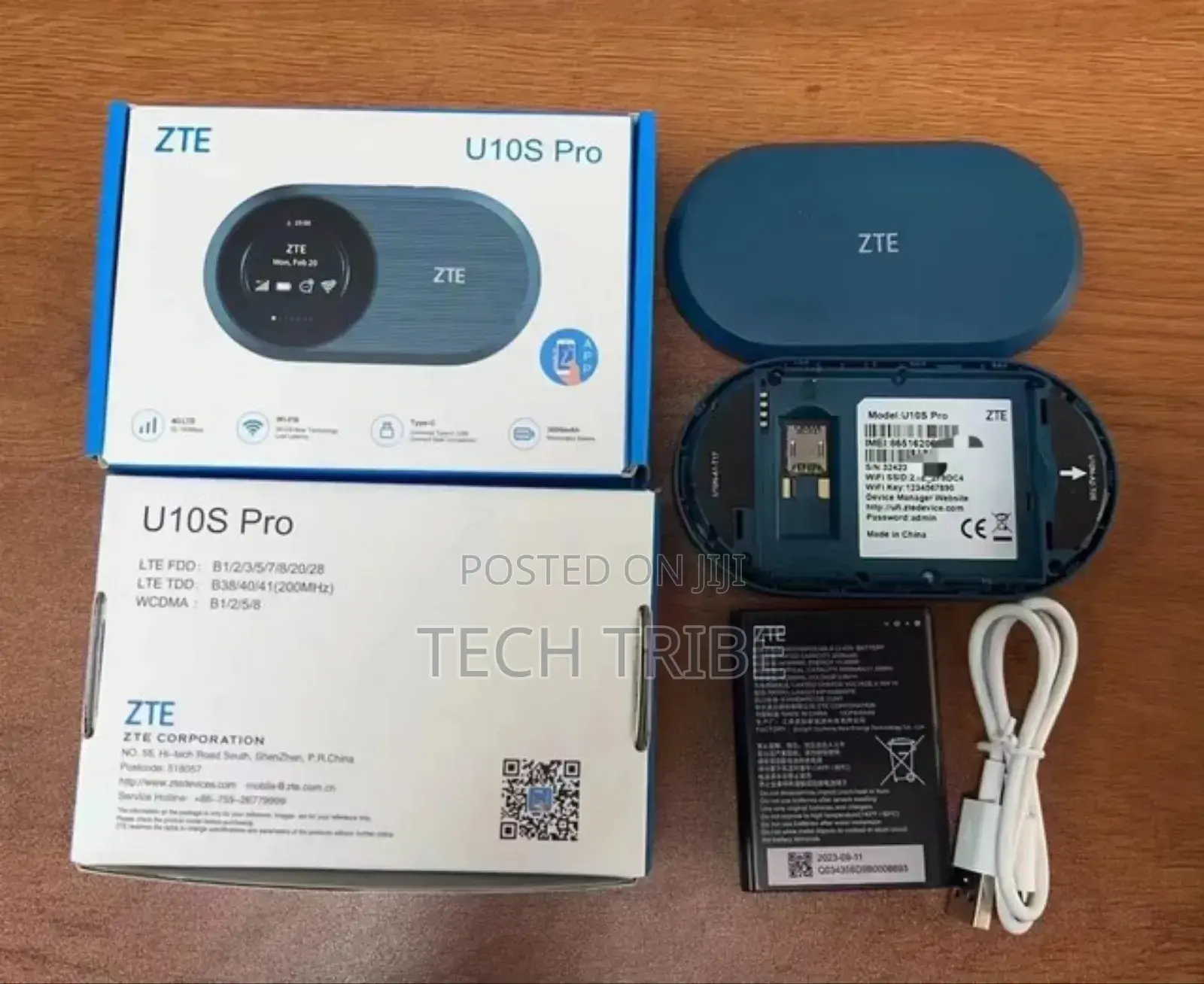 Zte Wireless Mobile Wi-Fi Router Pro Wi-Fi 6 Technology Cat 4