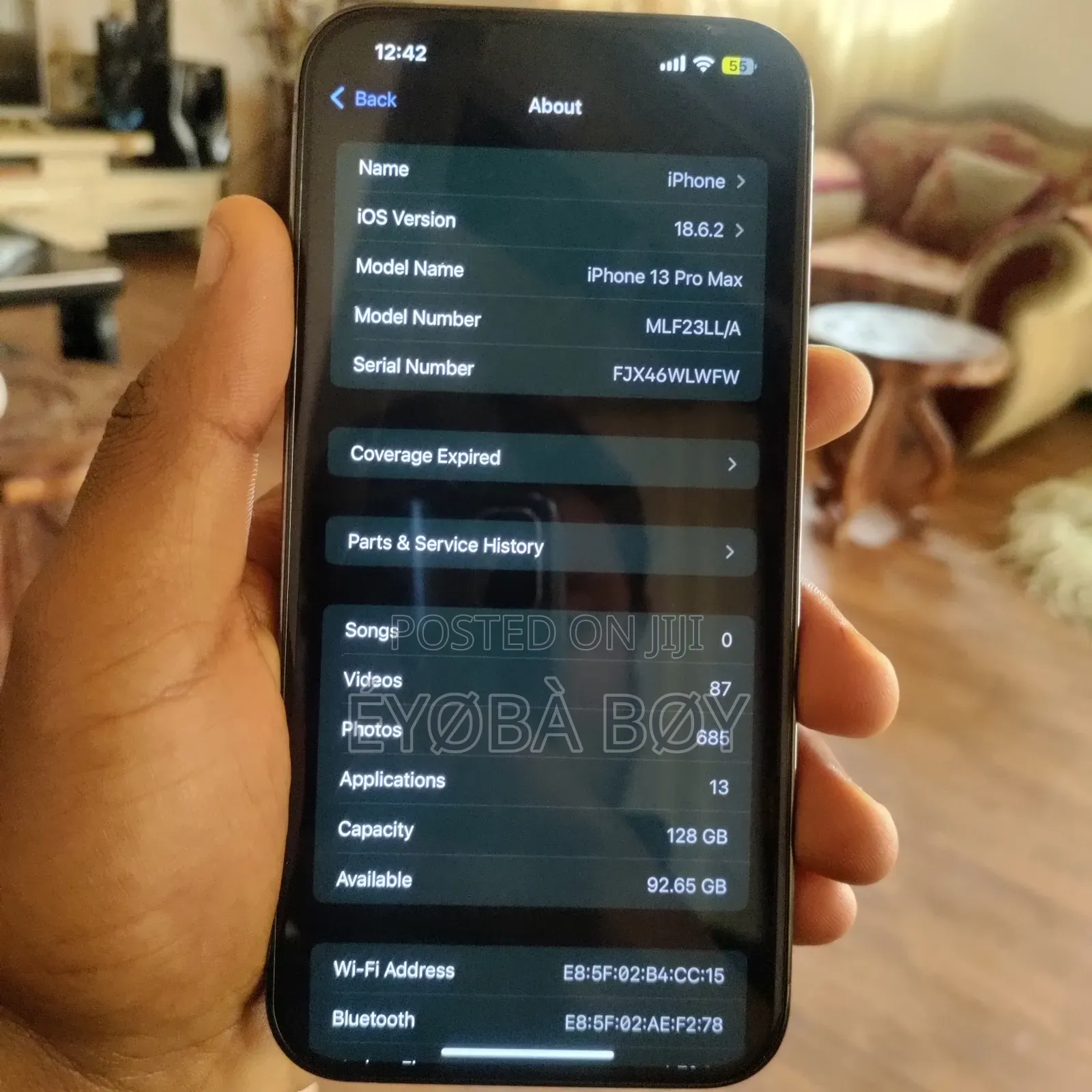 Apple iPhone 13 Pro Max 128 GB Black