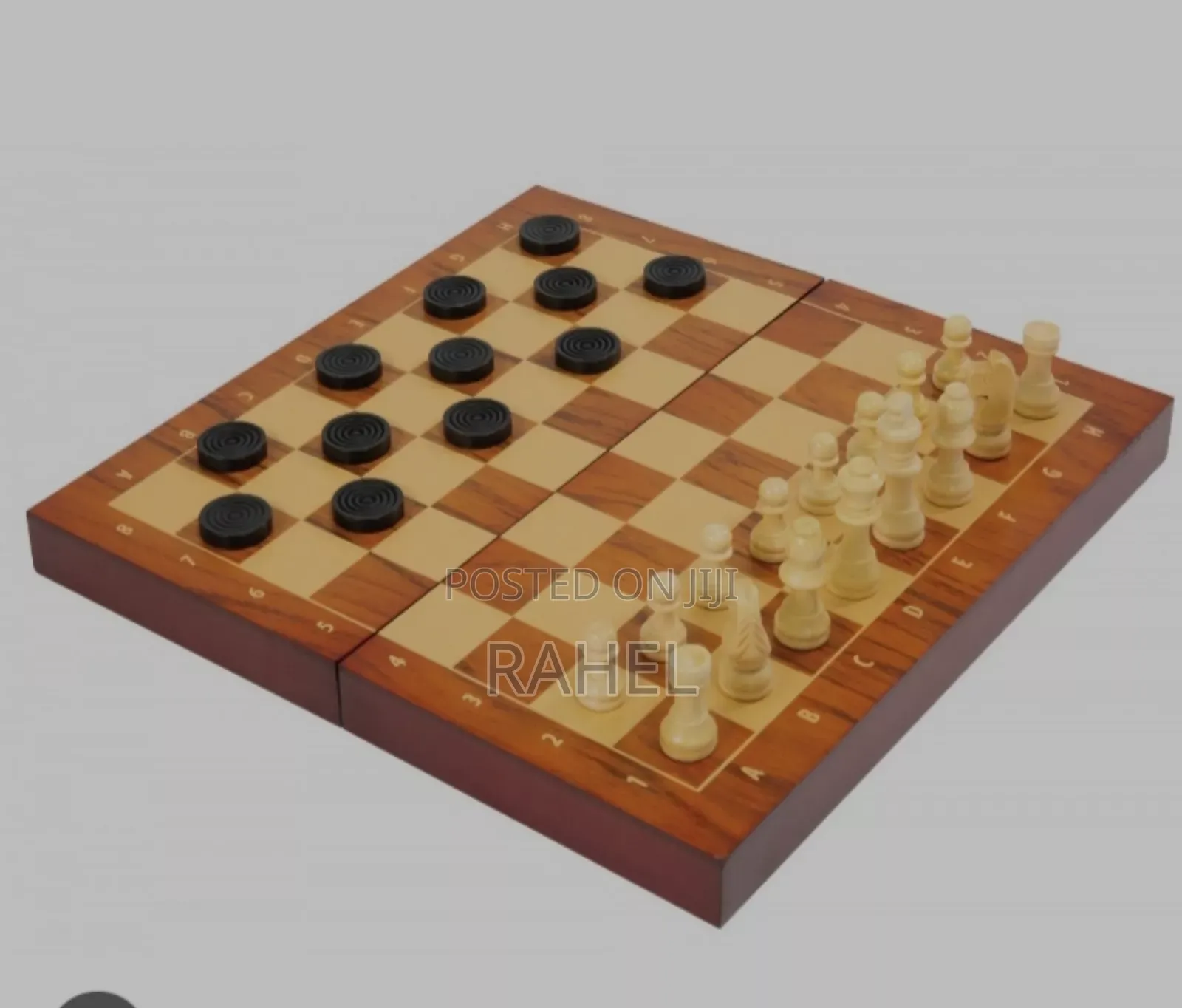 Chess and Checkers 2-in-1
