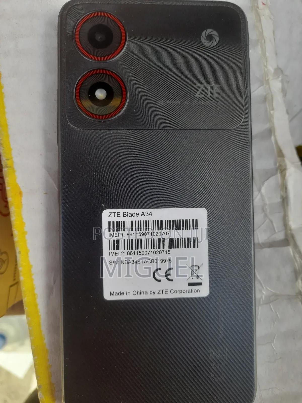 New ZTE Blade A34 64 GB Blue