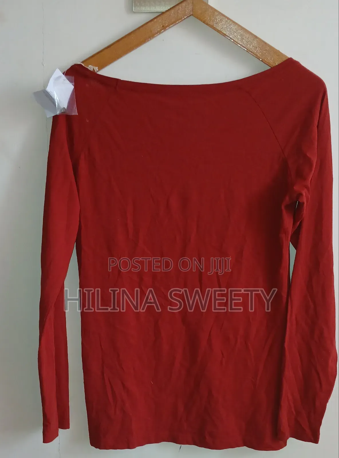 Guess Red Long Sleeve T-Shirt
