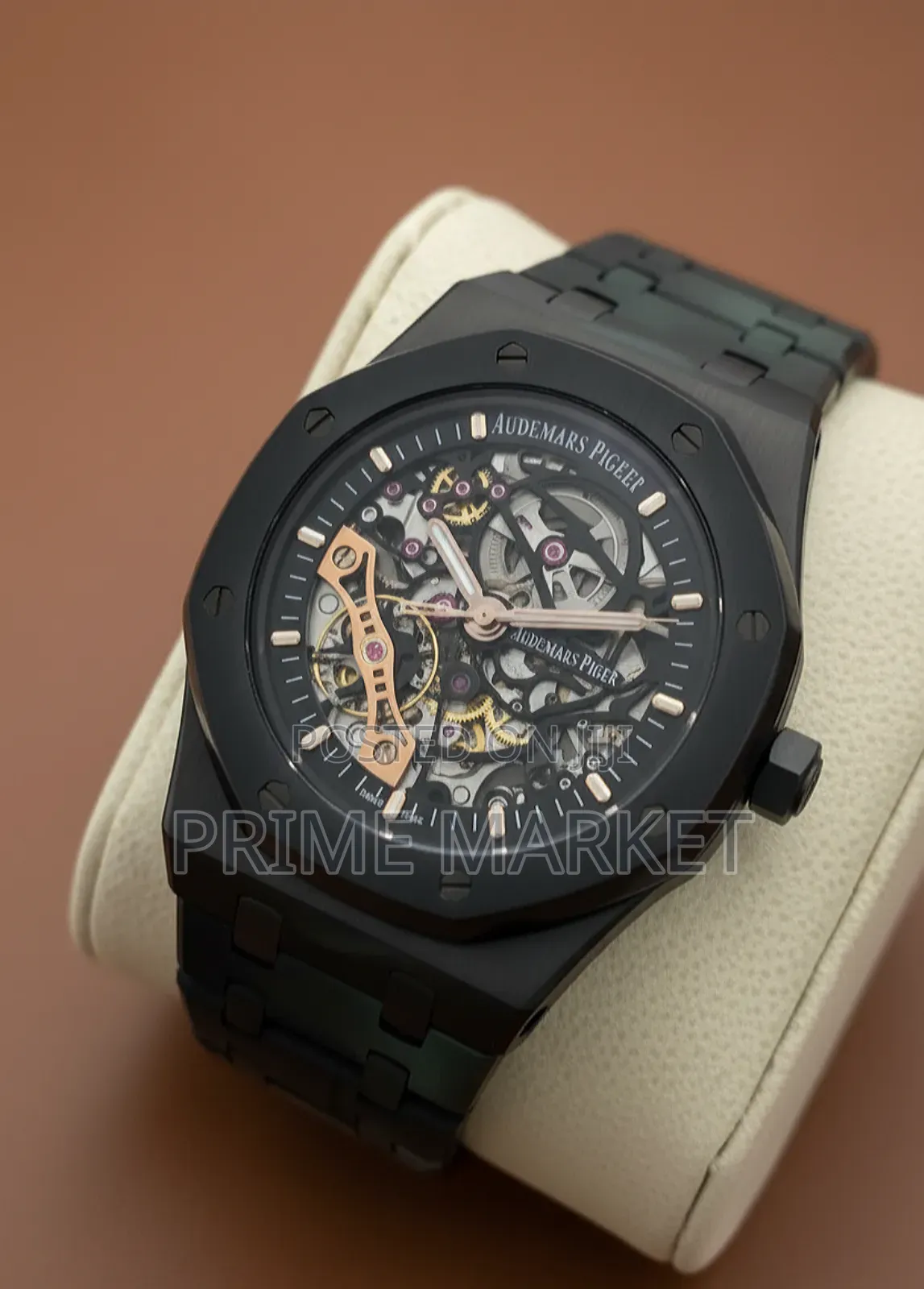 Audemars PiguetAuthentic| Royal Oak Full Black Skeleton Men Watch