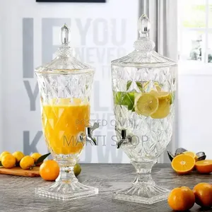 Crystal Glass Beverage Dispenser