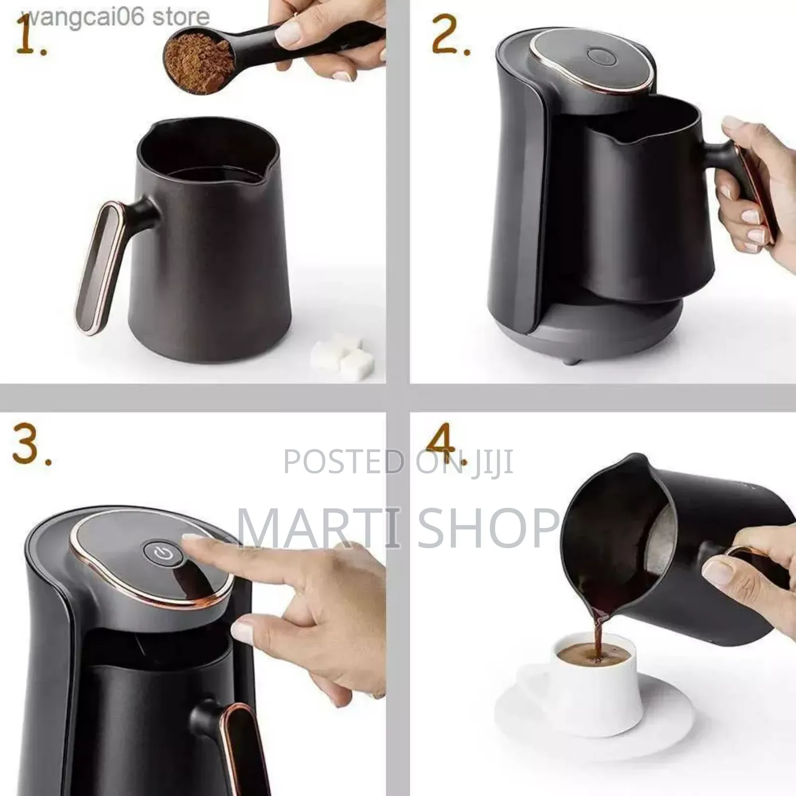 Original Turkish Electric Coffee Maker Pot