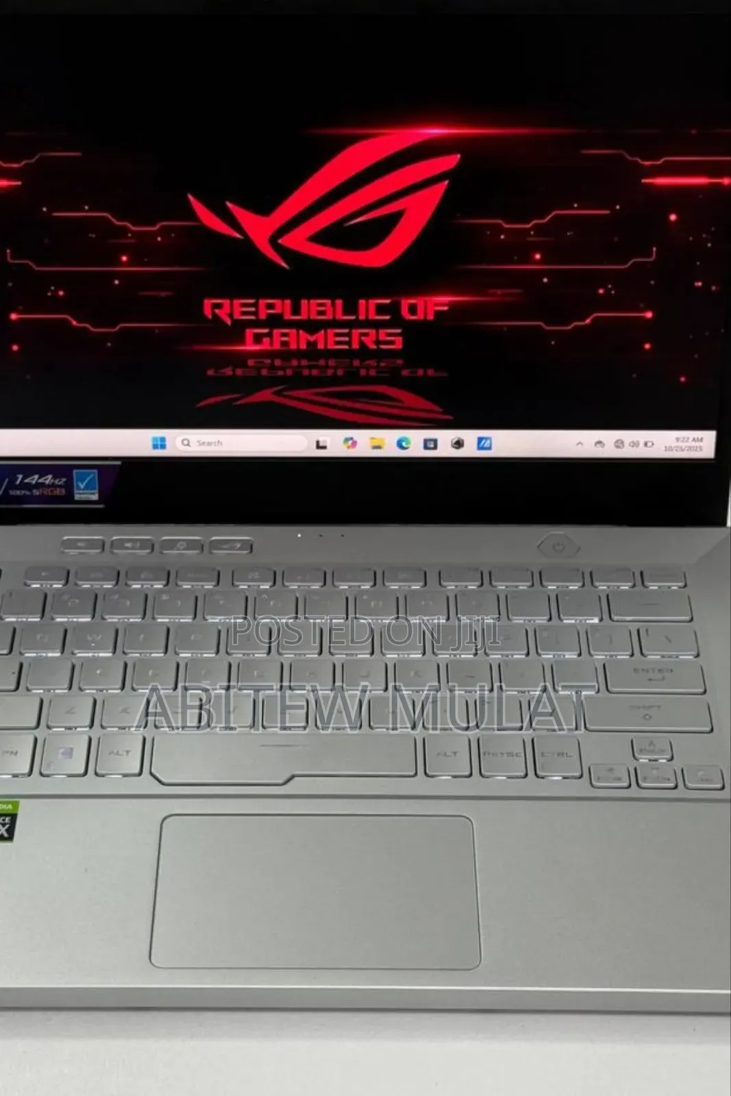 New Laptop Asus ROG Zephyrus G14 16GB AMD Ryzen 7 SSD 1T