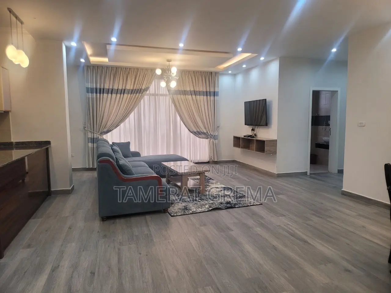 Furnished 4bdrm Apartment in Enedebalebat, Bole for sale