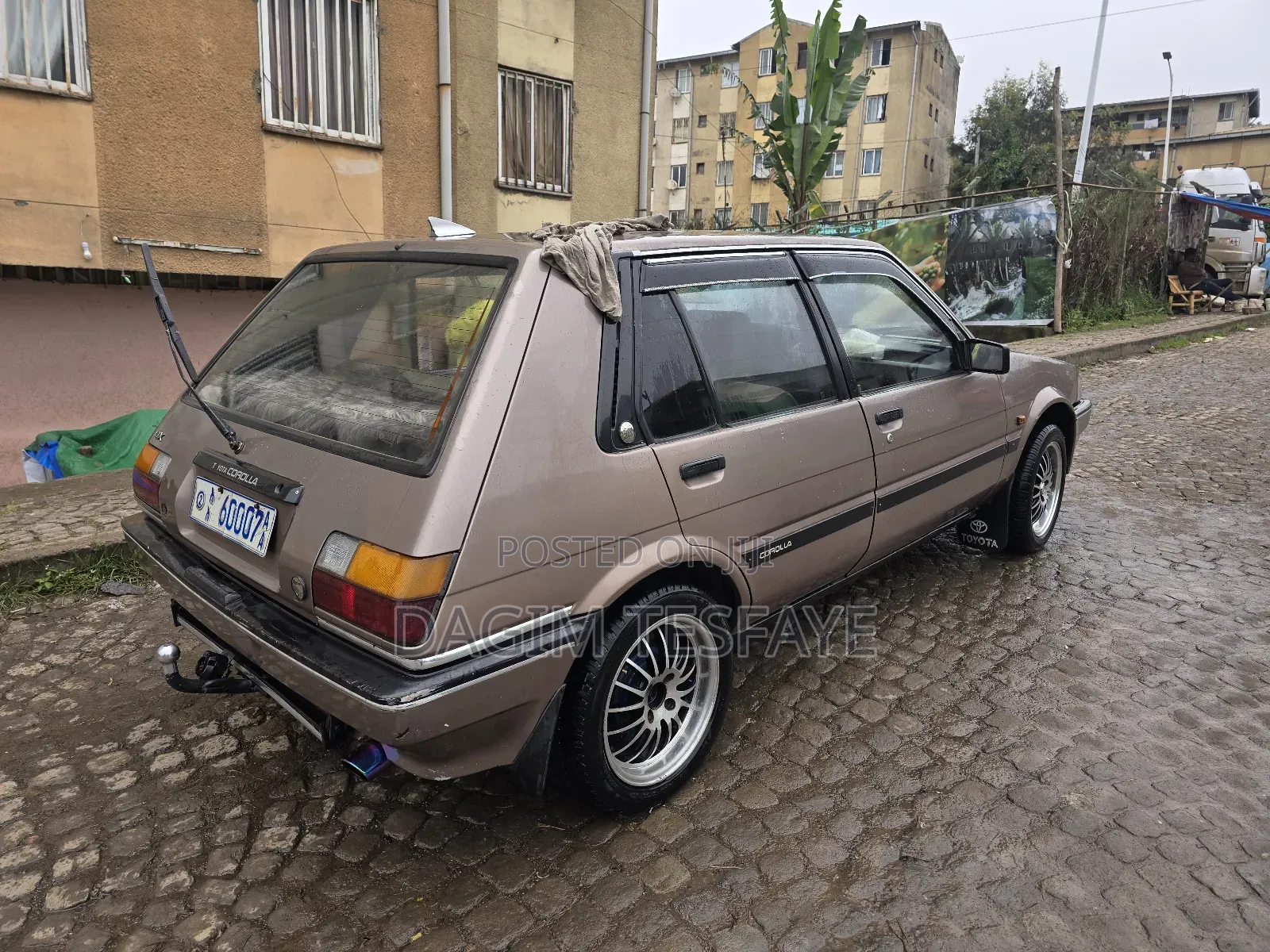 Toyota Corolla Hatchback 1987 Brown