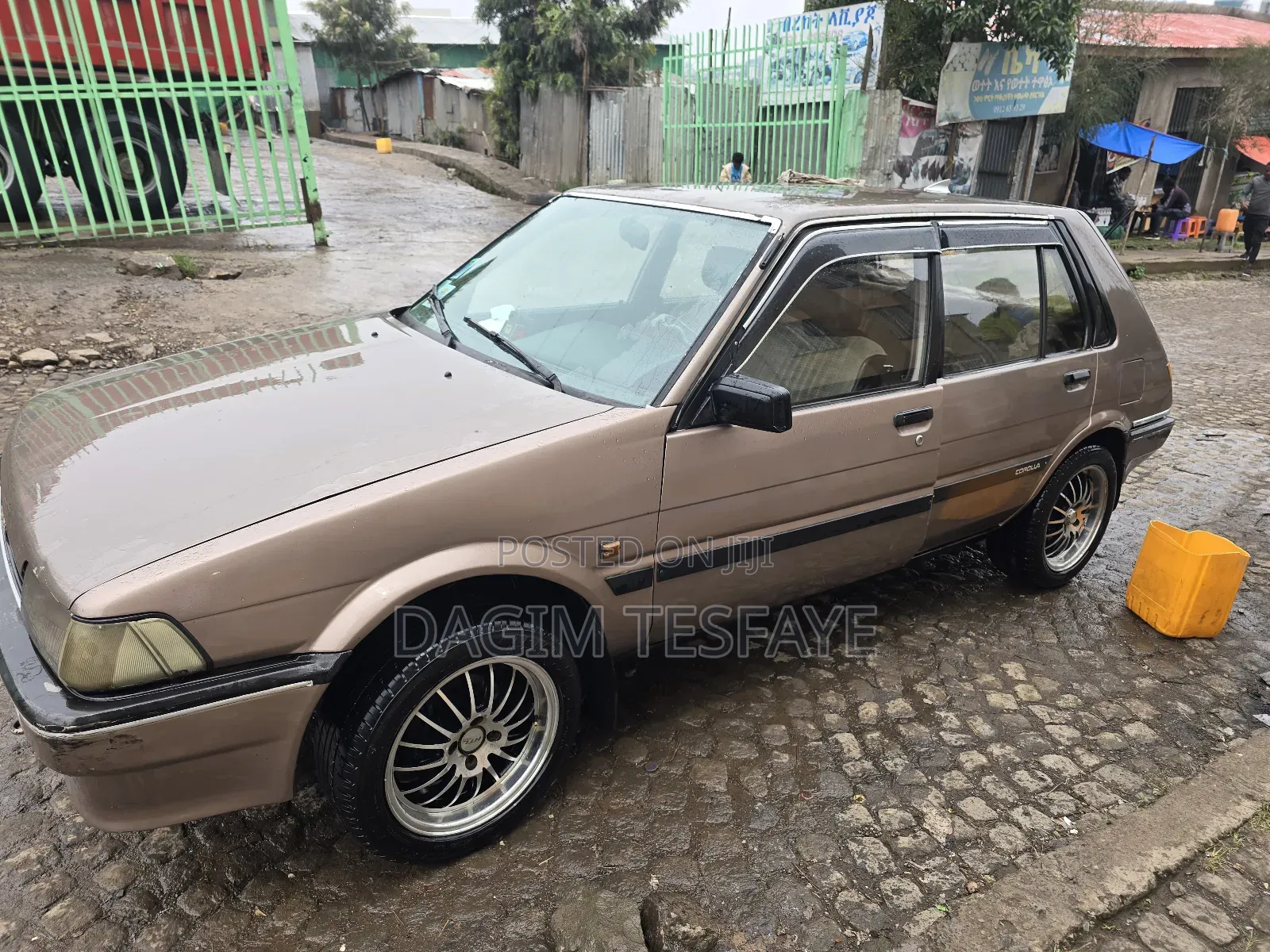 Toyota Corolla Hatchback 1987 Brown