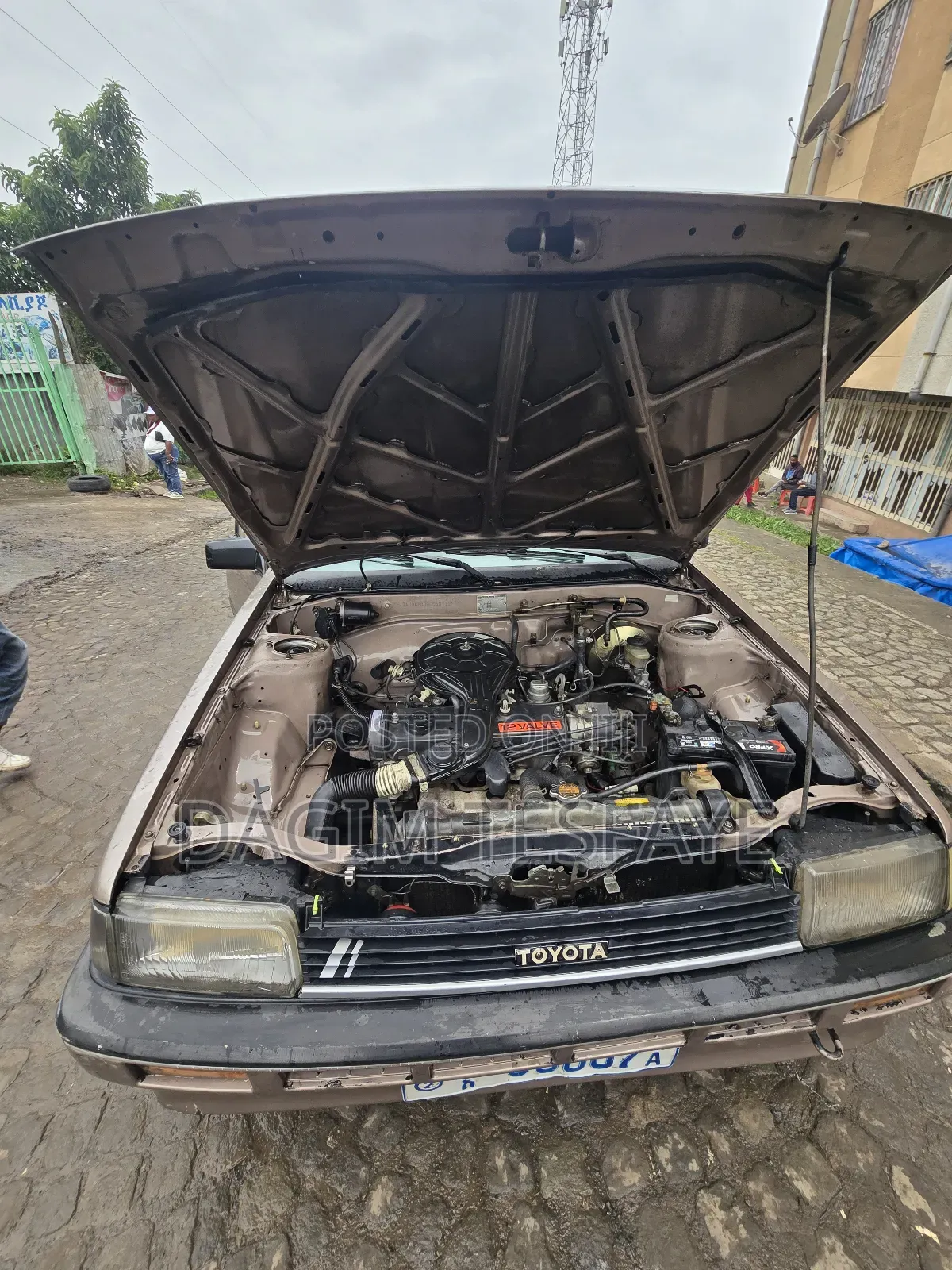 Toyota Corolla Hatchback 1987 Brown