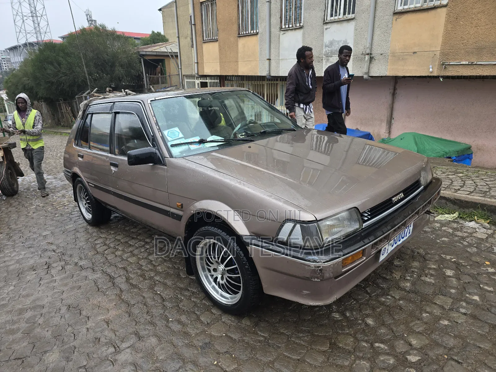 Toyota Corolla Hatchback 1987 Brown