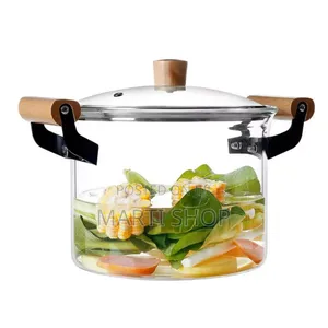 Heat Resistant Glass Pot