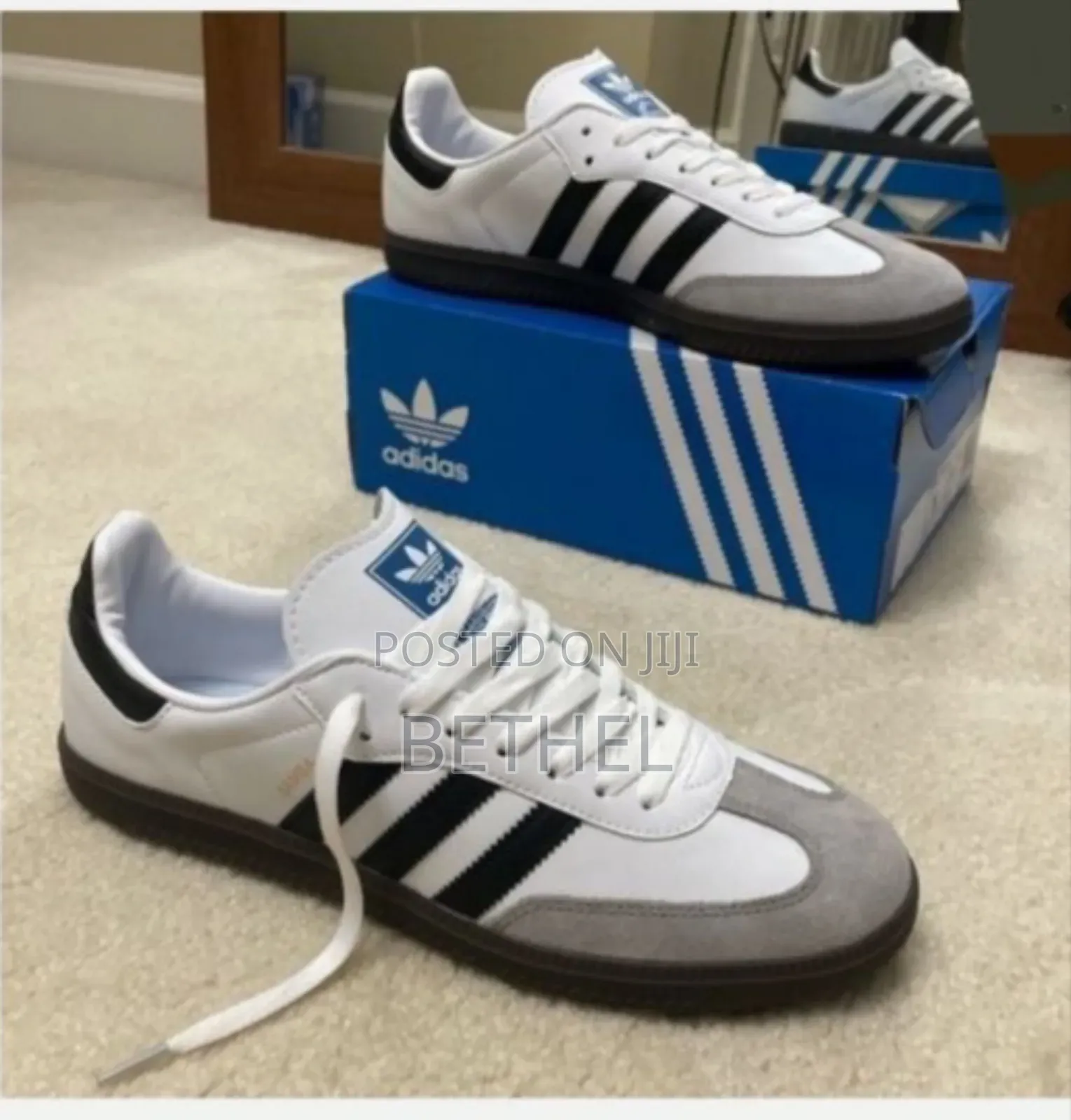 Classic Adidas Samba Sneakers _Black or White (New!)