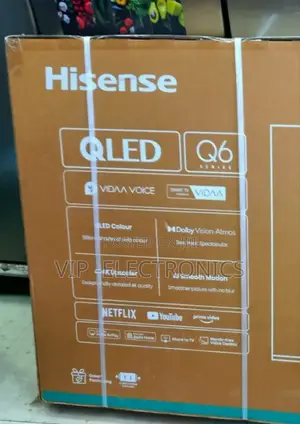 Hisense Tv 65 Inch Smart Qled Q6 55+Series Quality Products Tv