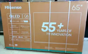 Hisense Tv 65 Inch Smart Qled Q6 55+Series Quality Products Tv