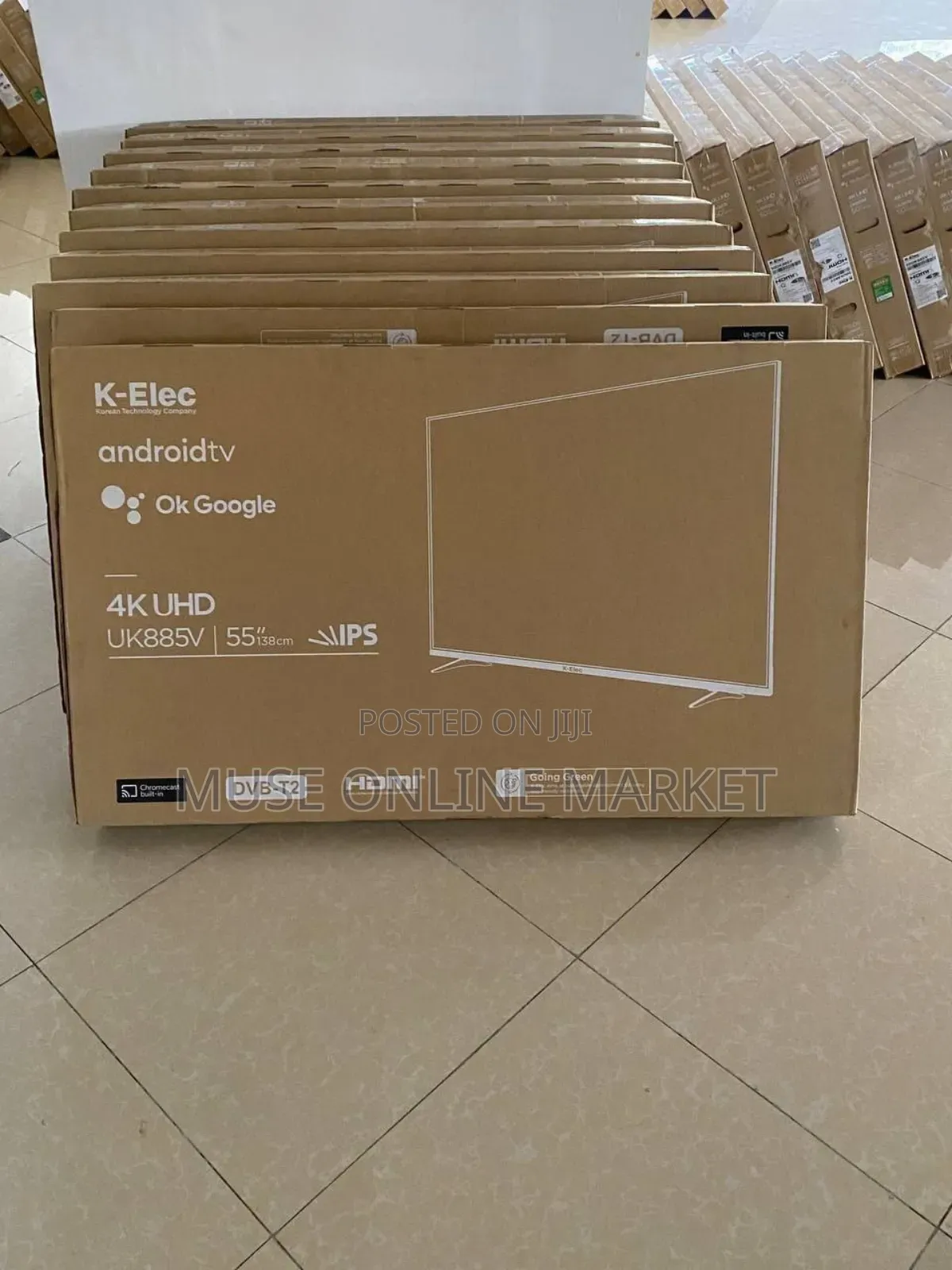 E-Elec 55inch Smart Android Tv