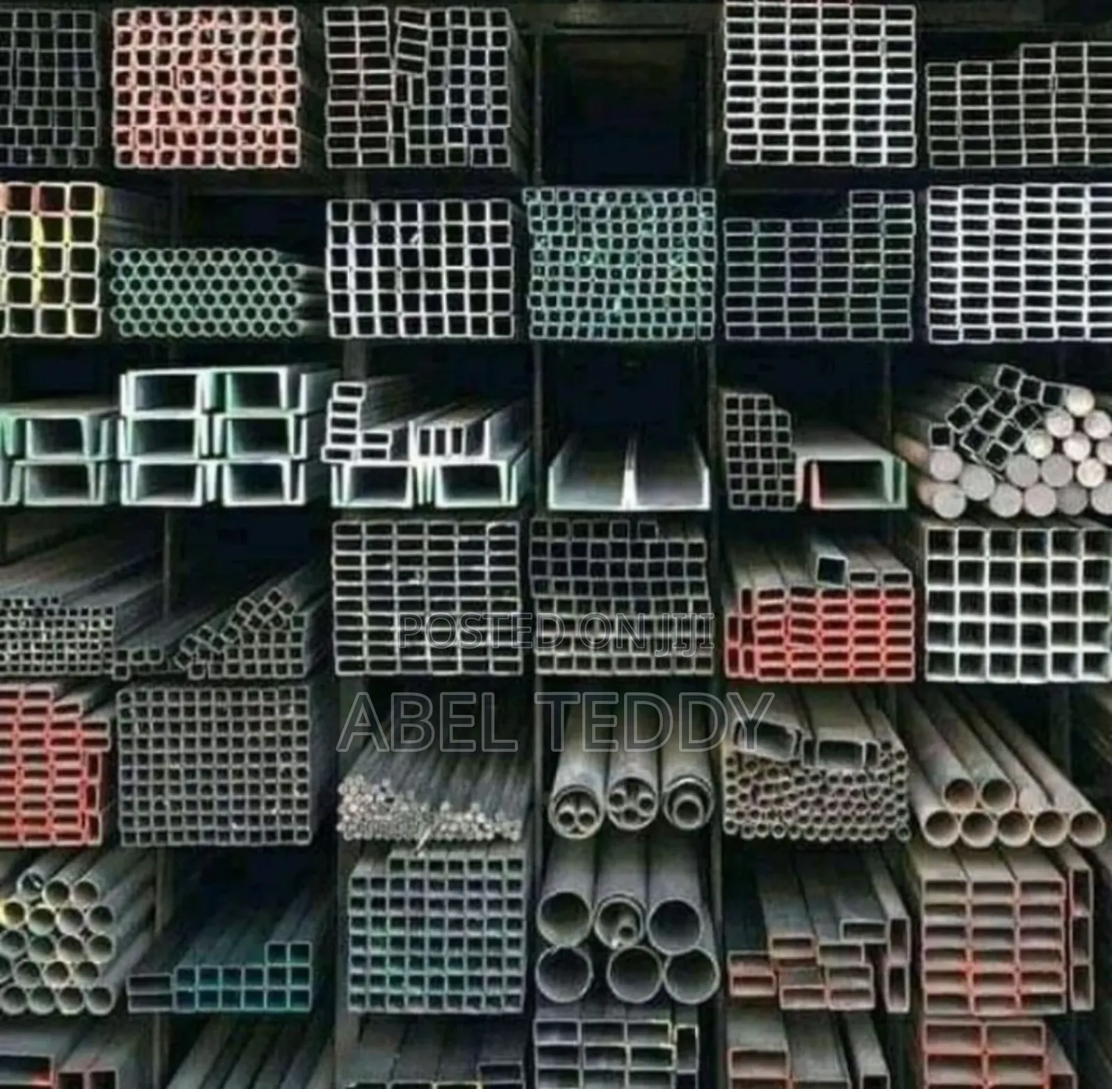 Plywood And Rebar Steel